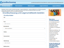 Tablet Screenshot of grundbuchauszug24.de